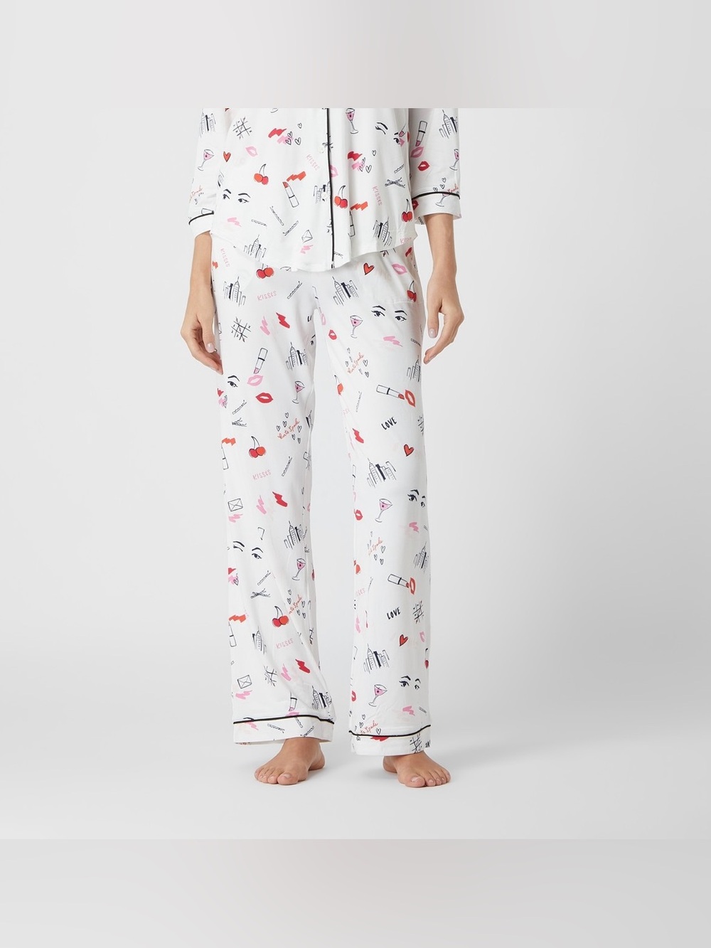 KATE SPADE NEW YORK All Dolled Up PJ Pajama Pants Size Small